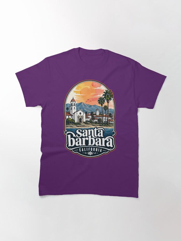 Barbara Santa Barbara California Coast Watercolor Travel Classic T-Shirt