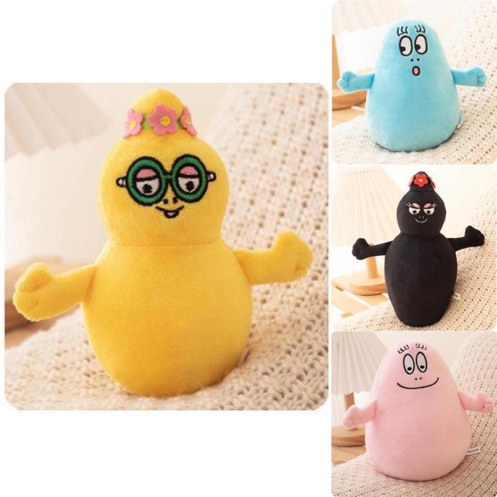 Cute Barbapapa Plush Toy In Soft And Crystal Velvet Stuffing