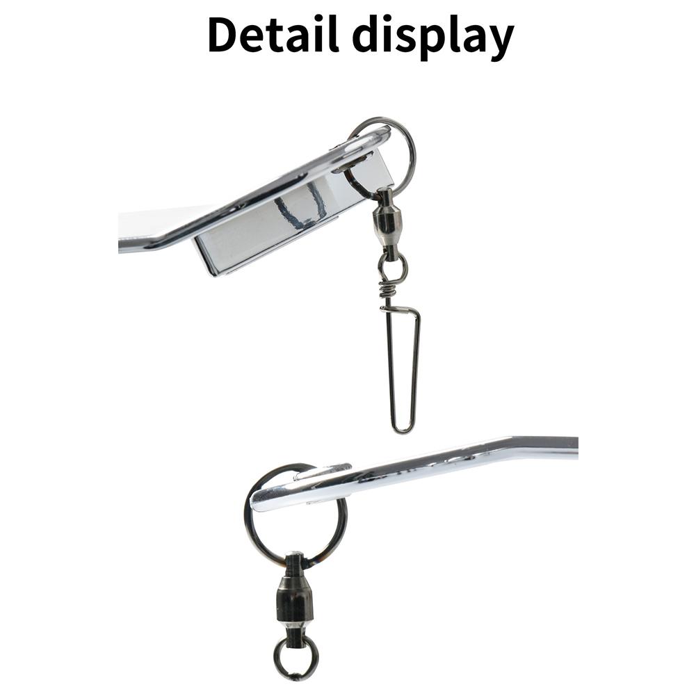 Trolling Fishing Lure Aluminum Alloy Fishing Flasher Swim Bait Trolling Fishing Flashers Outdoor Fishing Accessories