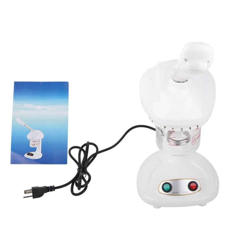 

110V Ionic Spraying Machine Advanced Facial Steamer Ozone Steaming Skin Care Salon Spa And Home Face Moisturizing Cleaning белый