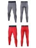 Men's Compression Sports Pants - Sweat-Wicking, High Elasticity, Breathable, Tight-Fitting for Basketball & Running.