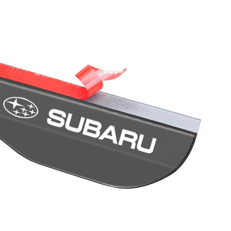 2 Stück Auto Rückspiegel Seitenansicht Regenabweiser Augenbrauenaufkleber Für Subaru Forester Impreza Outback Legacy Tribecacar WRC XV