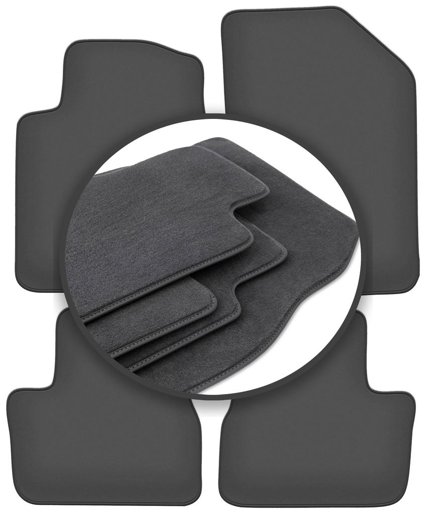 Tapis de voiture premium pour: Peugeot 208 I hatchback (2012-2019)