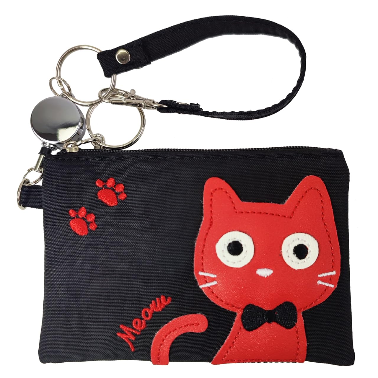 Полевая карта BB с катушкой, кошелек для монет, женская, милая, 2414 (черный)