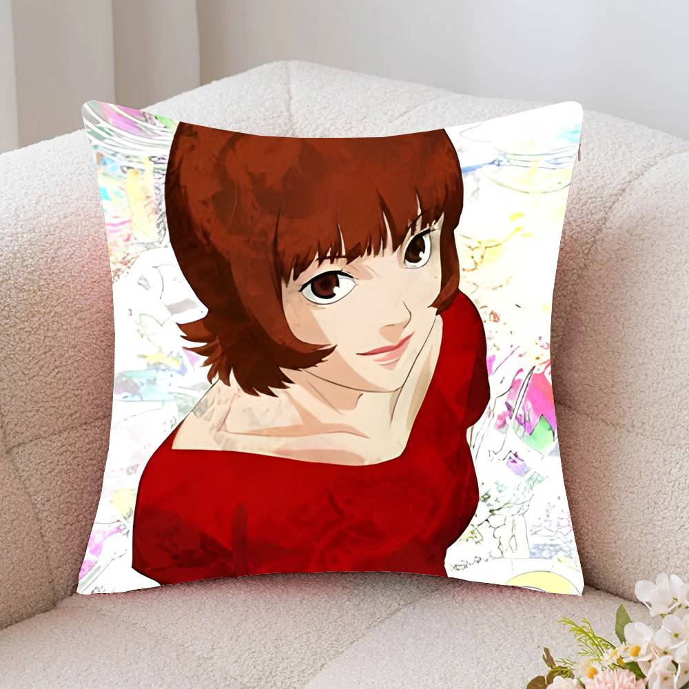 Animated Movie Paprika Pillow Case Fashion Square Pillowcase Bedroom Sofa Room Ins Decoration Leisure