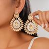 Water Droplet Shaped Earrings, High-end Women's Earrings