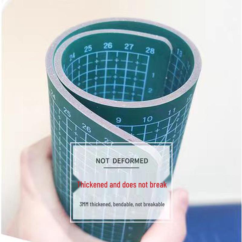 Large Green Self-Healing Cutting Mat for Models, Planners, and Students