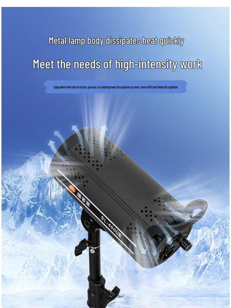 Yingbang 400W LED-Fülllicht für Live-Übertragungen und Beauty-Fotografie