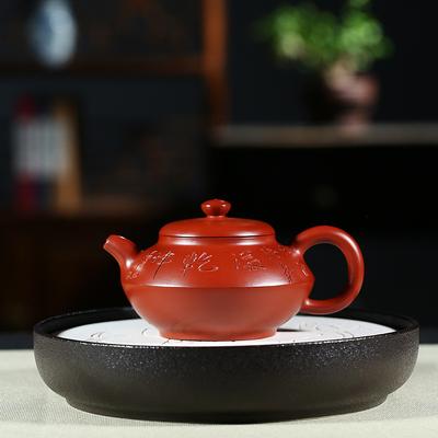 Yixing Lila Ton Teekanne Topf Original Erz Dahongpao Akazie Topf 250 ml Kung Fu Tee-Set Teekanne