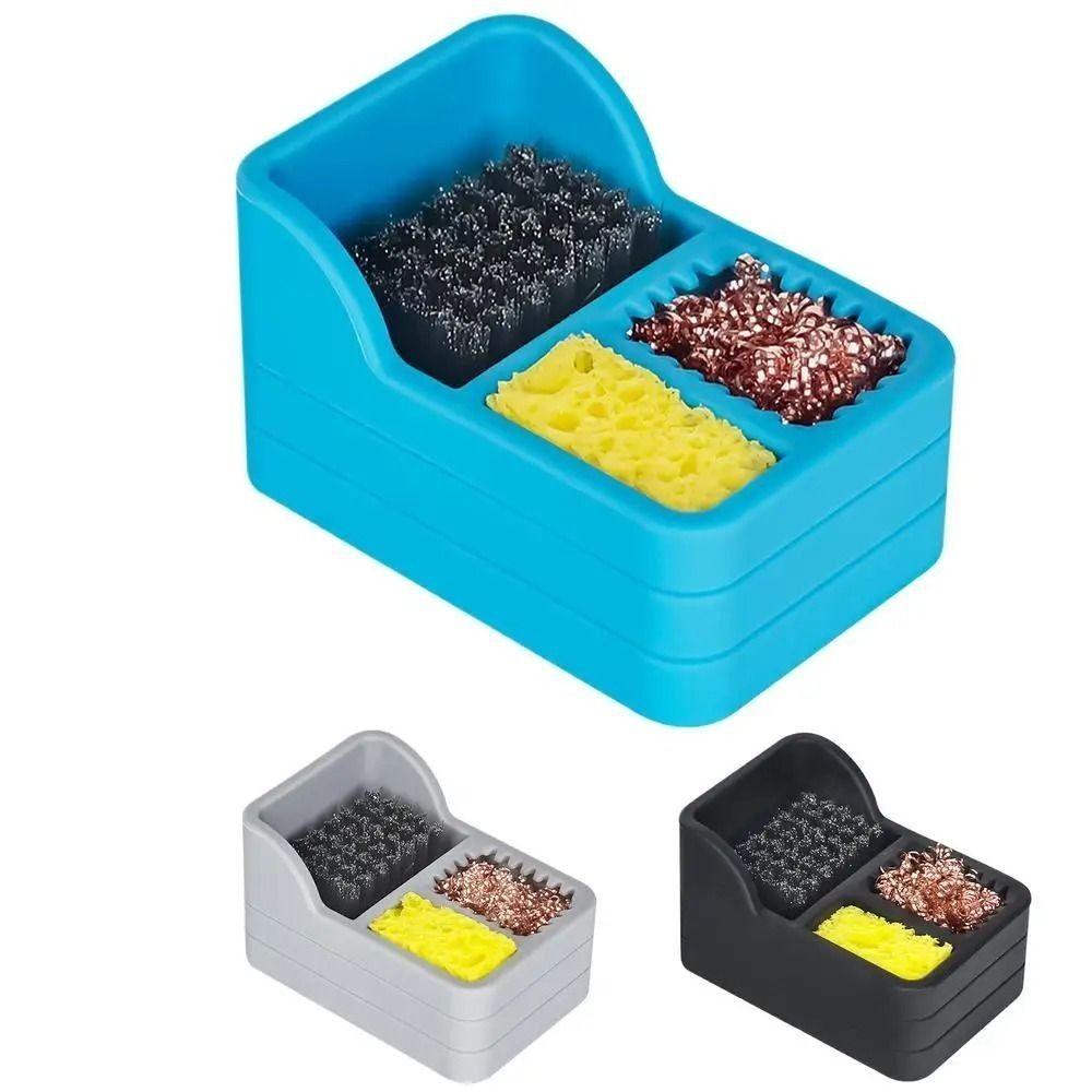 Silicone Tin Slag Cleaning Kit Copper Tin Slag Remove Tool Soldering Iron Tip Cleaner  School Labs