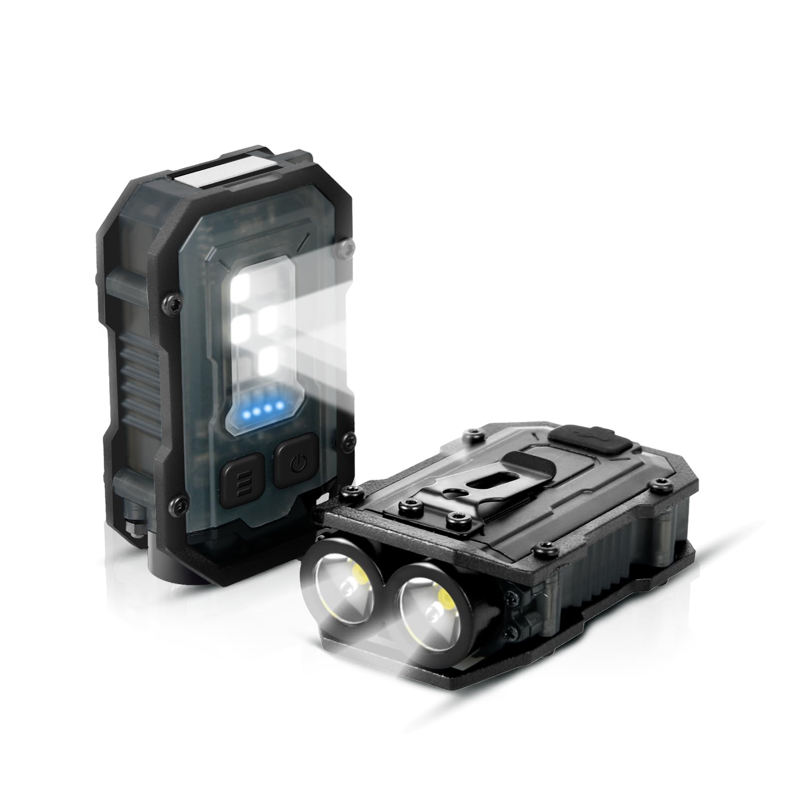 

Мини-карманный фонарик DotJoy с 1000 люмен 800 мАч, (черный) чёрный