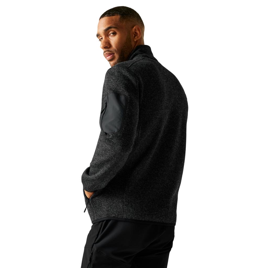Regatta Herren Newhill Marl Fleecejacke mit durchgehendem Reißverschluss