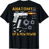 Anatomy of A Pew Pewer Triggernometry Gun Gift TShirt 100 Cotton ONeck Short Sleeve Summer Casual Mens Tshirt Streetwear