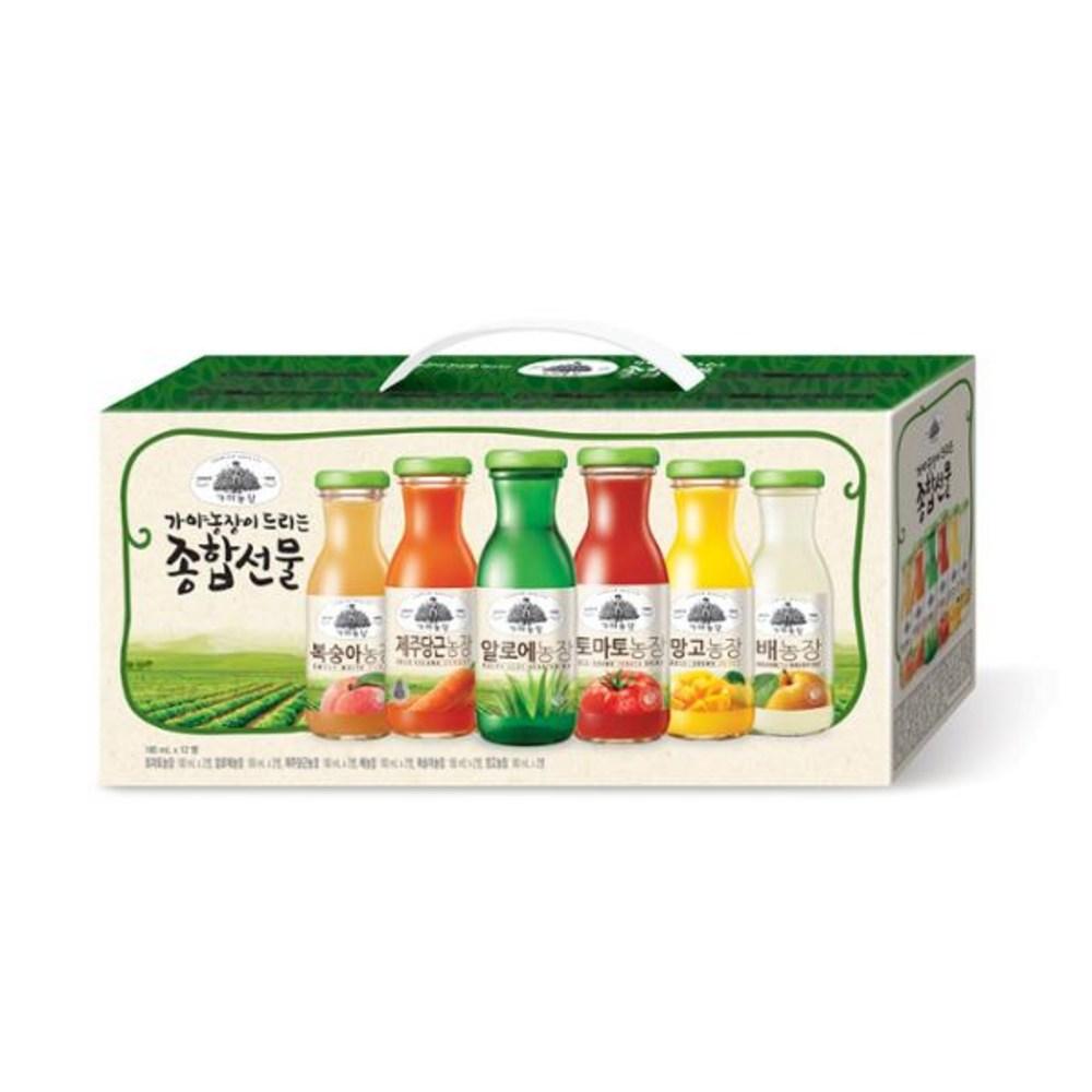 Gaya Farm Assorted Gift Set 180ml x 12 Bottles 12 pcs 180ml