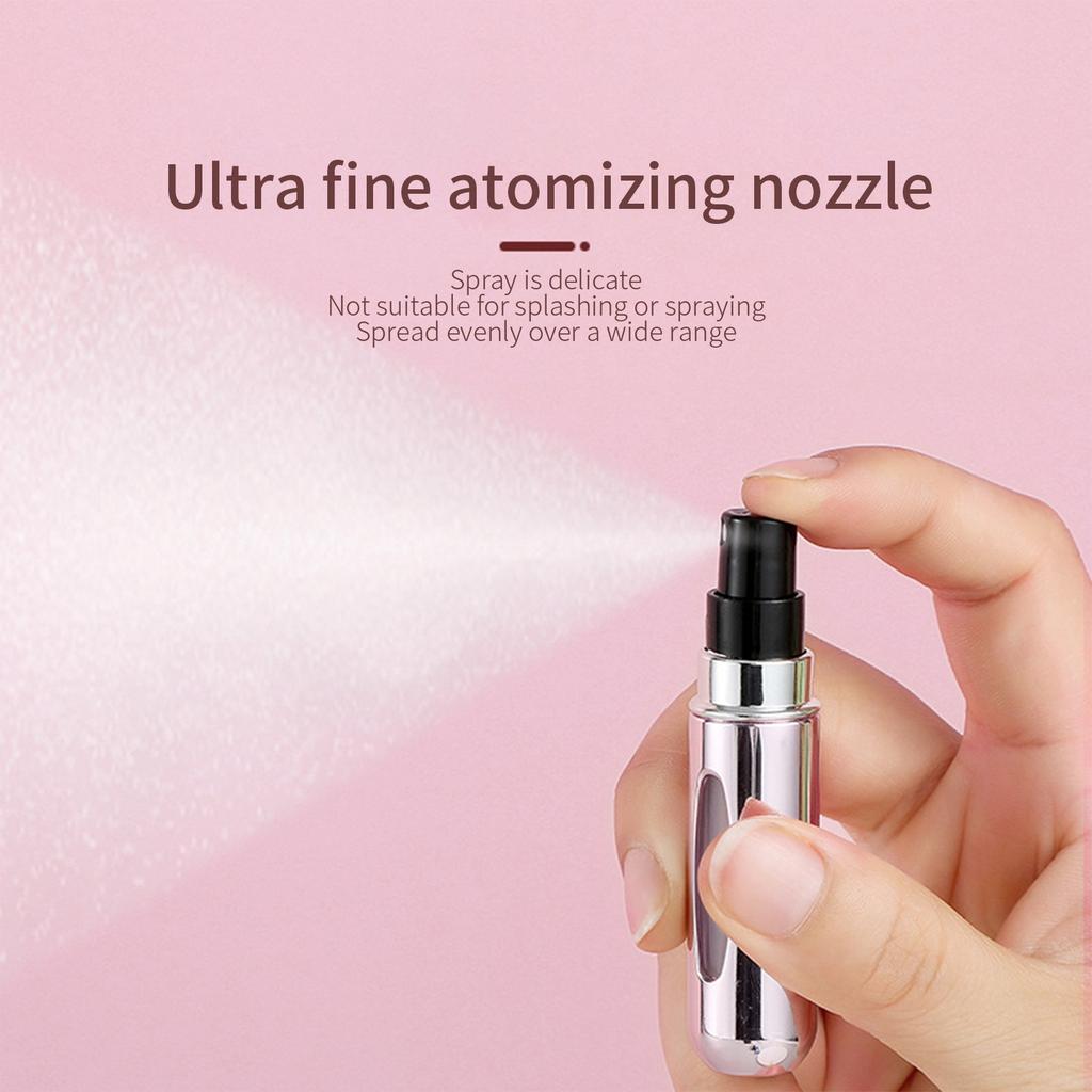 Perfume Sub Bottle, Portable Spray Bottle At The Bottom, Recyclable Perfume Sample Bottle