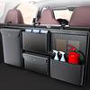 Portable Car Trunk Rear Seat Storage Organizer Multi-Pocket Waterproof PU Leather  Back Seat Storage Bag Universal Trunk Tidying
