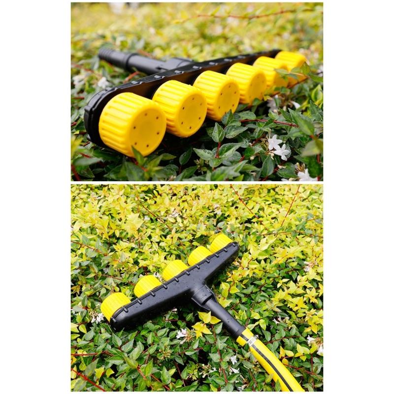 Plastic Sprayed Head with 360 Degree Angles Adjustment for Uniform Water Distribution in Flowerbeds and Vegetable Garden