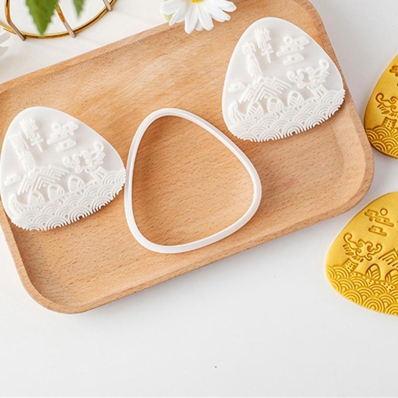 Beautiful Pattern Biscuit Crafting Embosser Funny Dessert Molds Celebration Cookie Stamp Alternative Shape Biscuit Molds