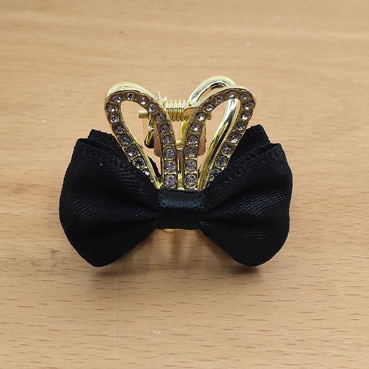 Luxury Alloy Rhinestone Hair Claw Clip for Women – Anti-Collapse Hold