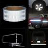 2Inch*33FT White Reflective Tape PET Diamond Grade Waterproof Truck Reflectors Adhesive Conspicuity Stickers For Trailers Trucks