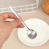 Outdoor Stainless Steel Fork Spoon Salad Spoon Cake Fruit Fork Western Fork Tableware For Home School And Restaurant