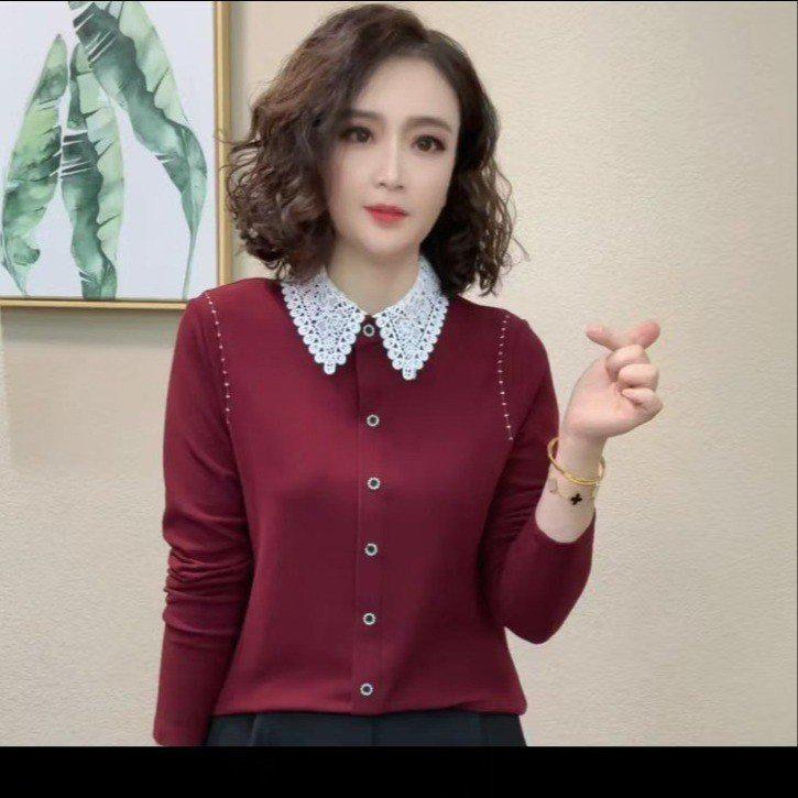 Women's Velvet Warm Long-Sleeve Slimming Base Layer Top