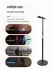 Adjustable Microphone Stand with Round Base for Stage and KTV Performances