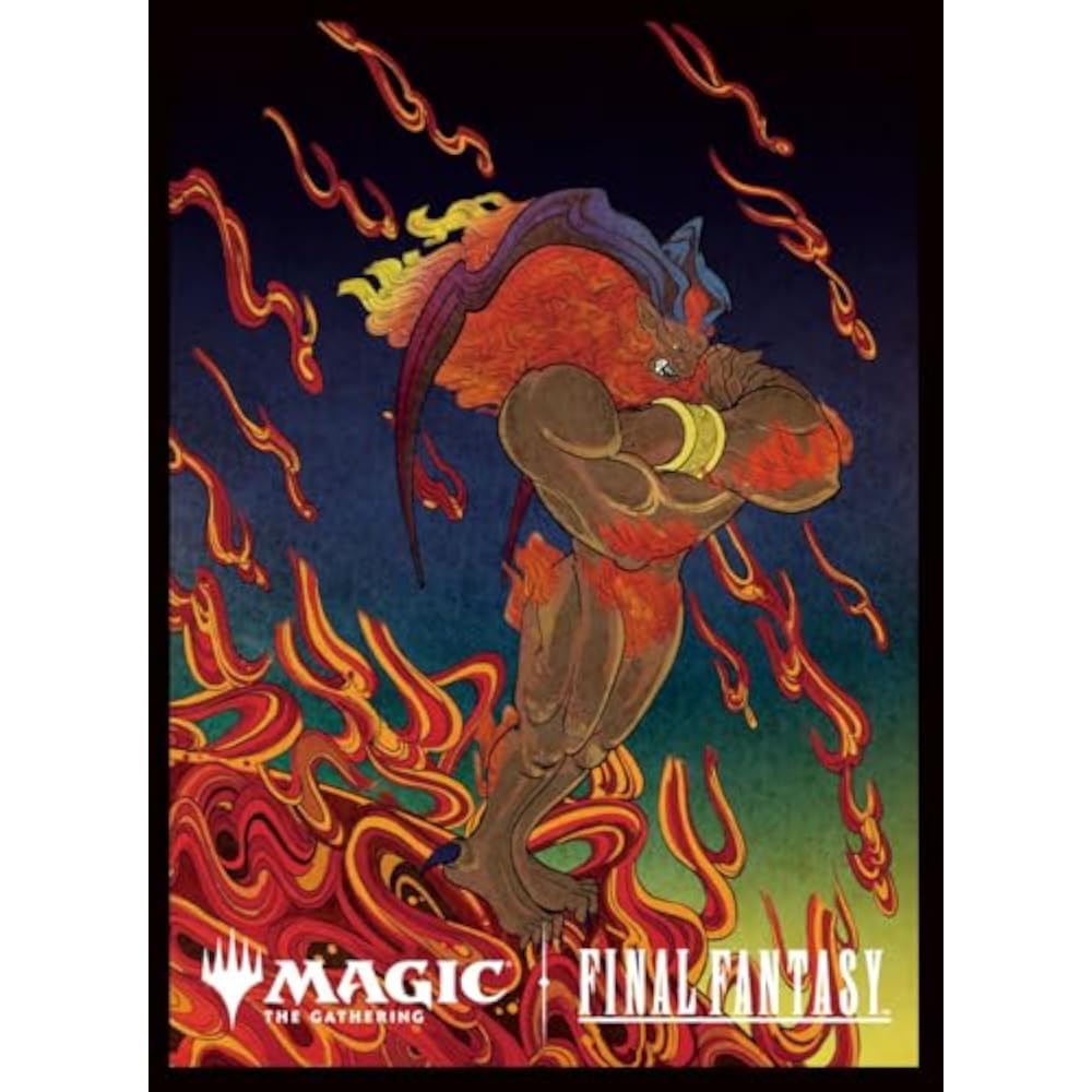“Magic: The Gathering - Final Fantasy” Player's Card Sleeve “Woodblock Print” Borderless Edition ...