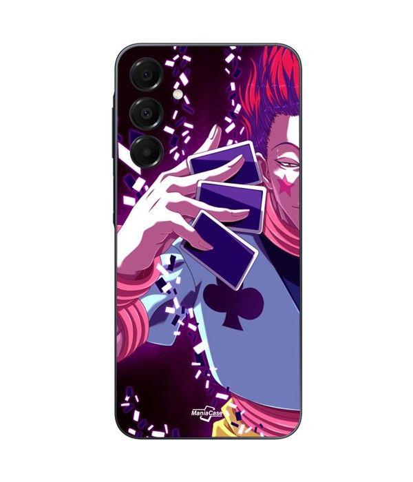 Phone Case - Maniacase - Samsung Galaxy A16 - Silicone - Black - Hisoka Morow