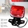 1Pc Universal Motorcycle Rear Taillight Assembly Stop Brake Light For CG125 CG150 ZJ125 ZJ150 XF125 125cc Motorbike Accessories