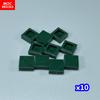 100pcs/lot MOC Bricks Tile 1x1 3070 DIY Room Frame House City Educational Building Blocks Assemble Particles Toy Kids Gift