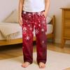 Children's Soft Comfortable Pyjama Bottoms Casual  Christmas Print Home Pants