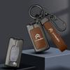 Zinc Alloy Leather Car Flip Remote Key Case Cover Protector Shell Fob Auto Accessories For Citroen C1 C2 C3 C4 C5 XSARA PICA