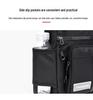 2024 Men's Waterproof Crossbody Bag, Large Capacity, 7 Compartments for Casual, Business, and Travel.