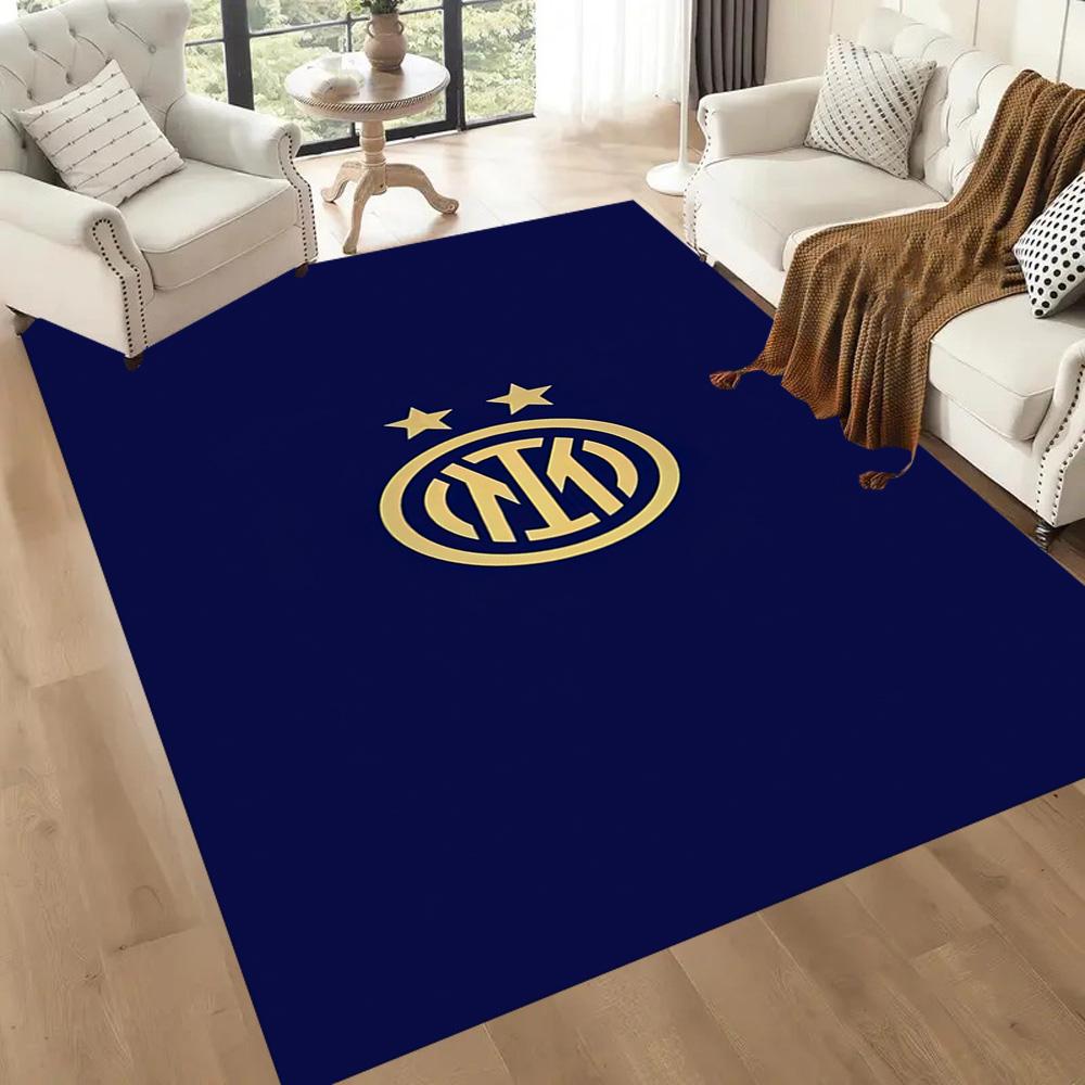 Inter Milan Floor Rug Office Rug Design For Game Room Balcony Hallway Foyer Antislip Rug Office Home Decor Birthdaychristmas Gift