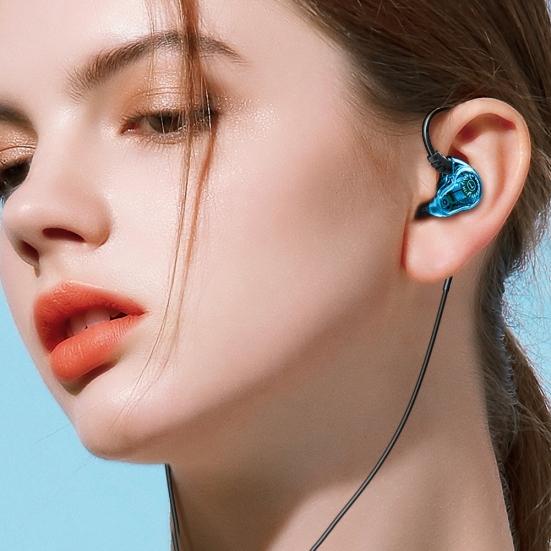 3.5mm Universal Wired Ear Heavy Bass Earphone Hang Music Sport Headset with Mic