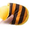 Plush Pipe Slippers Pet Stuffed Toys for Small Dogs Squeaky Puppy Dog Chew Toy Chihuahua Pug Clean Teeth Honden Speelgoed Pipe