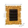 Resin Frame Jewelry Display Stand Velvet Ring Display Stand Photo Frame Earring Holder  Daily