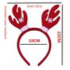 Christmas Headband Decoration For Kids Adult Cute Santa Elk Xmax Hair Accessories Costume Prop Christmas Decoration 2024 Navidad