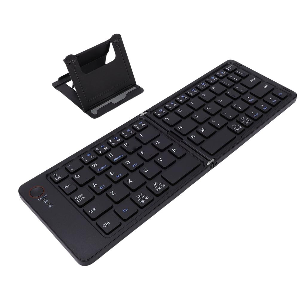 Foldable Keyboard Portable Wireless Bluetooth 5.0 Travel Keyboard Support for Windows Support for Android