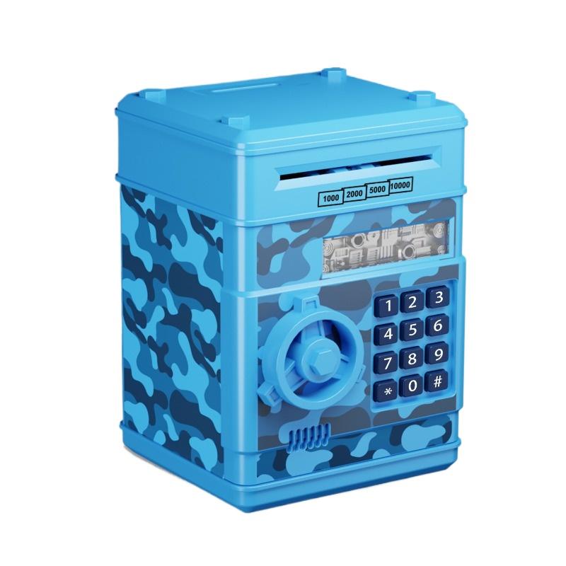 Smart Password Piggy Bank for Kids - Automatic Bill Rolling & More