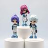 6 Stück Anime Blue Lock Figuren Spielzeug 9cm PVC Sagi Yoichi Chigiri Hyoma Nagi Seishiro Figuren Set Modell Figur Langlebig
