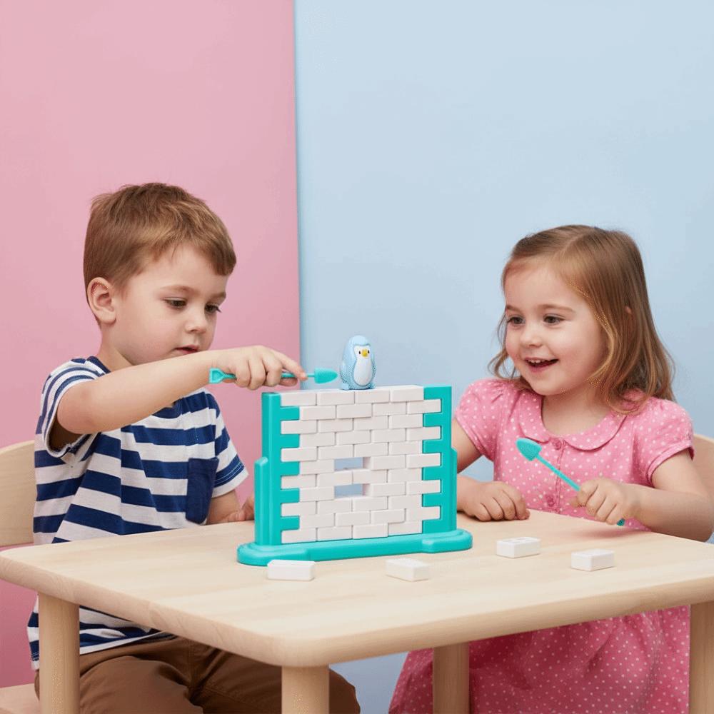 Educational Toys Ice Breaker Trap Mini Fun Interactive Board Game Save Penguin Game Double Game