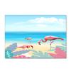 Fresh American Flamingo Printed Carpet Nordic Floor Mat