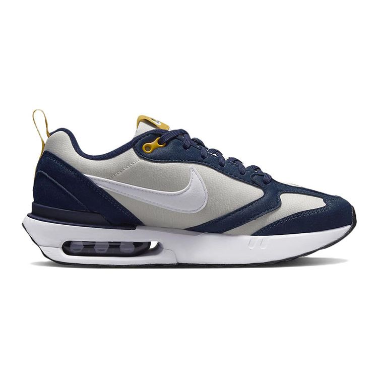 Nike Air Max Dawn GS Light Bone Midnight Navy Kids Sneakers Cream Yellow-Ochre White DH3157-006