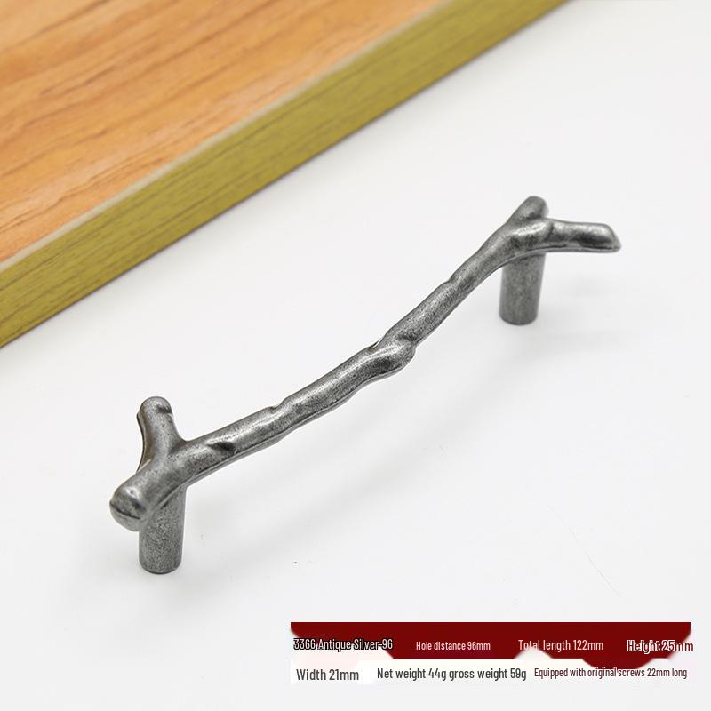 Antique Bronze Minimalist Drawer and Cabinet Handle