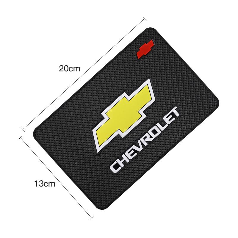 Car Interior Anti-Slip Mat Auto Central Control Storage Pad For Chevrolet Cruze Malibu Colorado Suburban Equinox Trax Spark Bolt