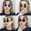 2026  Year Glasses Funny Glasses Eve Party Decoration Po Booth Prop Pc Sunglasses Christmas Supplies 1/3/4Pcs