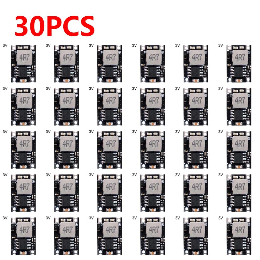 100-10PC DC-DC Constant Current Driver Adjustable Buck Power Module 5V-30V To 3.3V 5V 9V 12V for Car Motorcycle Battery Charging