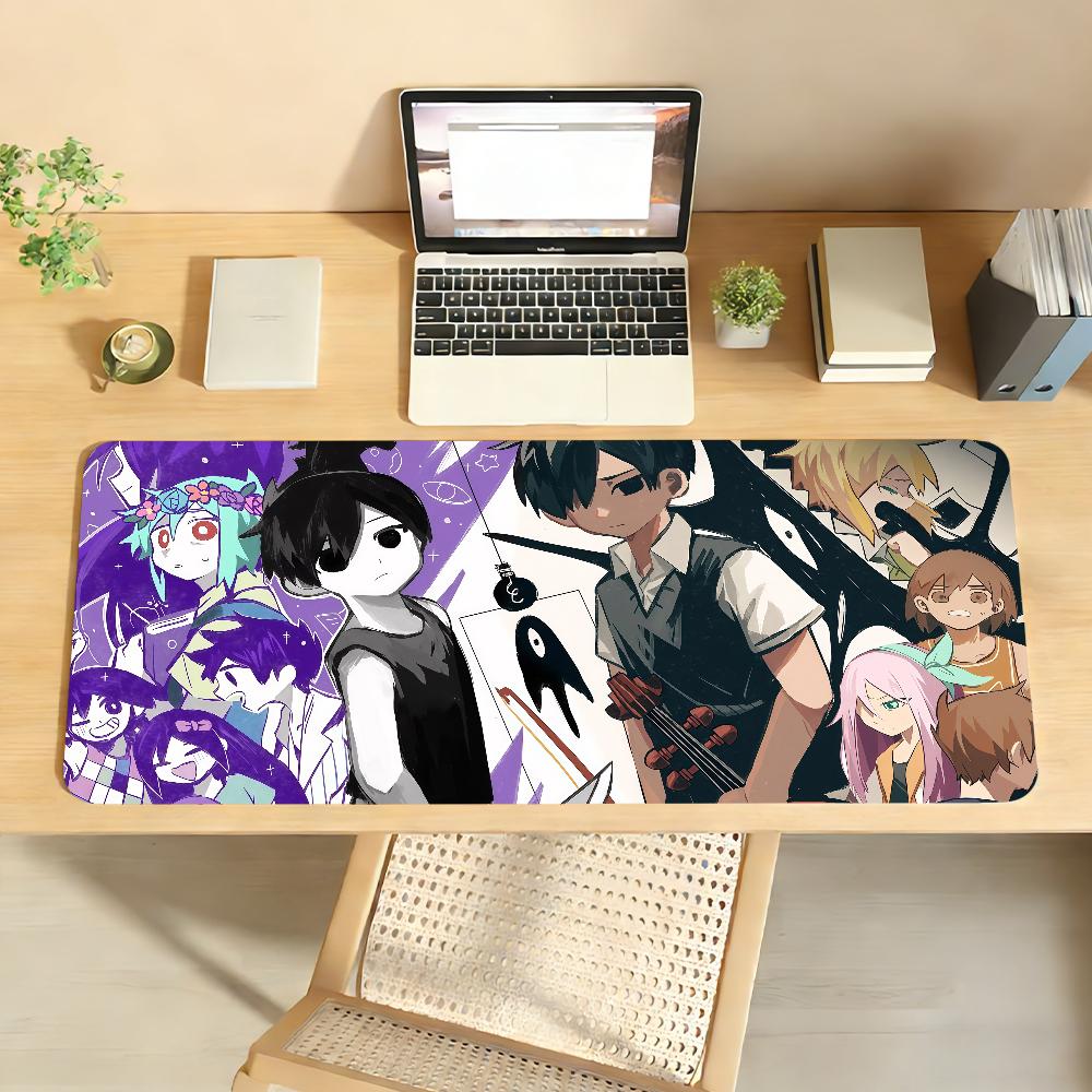 Video game O-Omori Mouse Pad Anti Slip Rubber Edge Locked Thickened Laptop Gaming Desk Mat